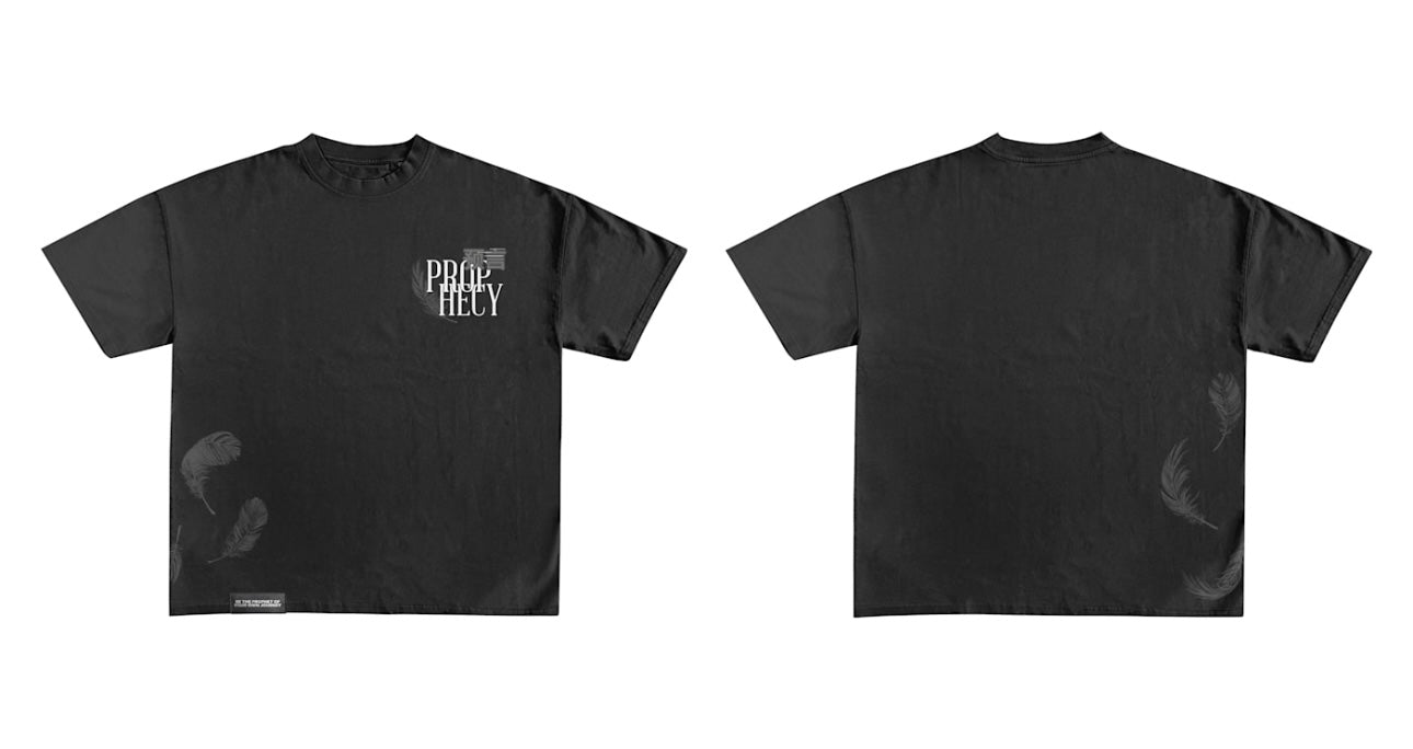 FEATHERED TEE