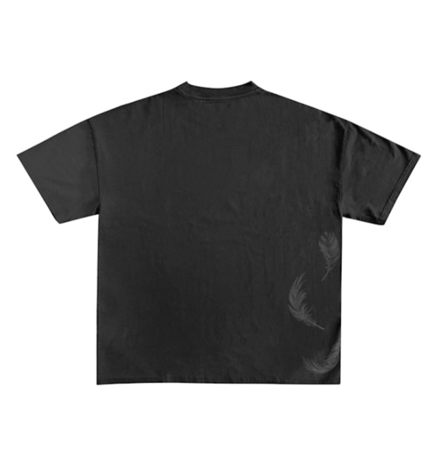 FEATHERED TEE