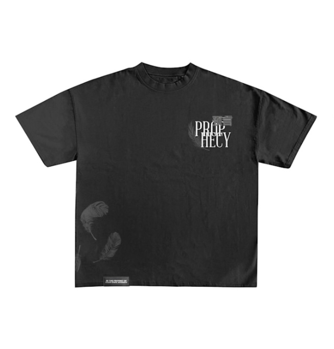 FEATHERED TEE